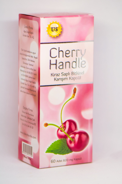 Cherry Handle Kiraz Saplı Kapsül